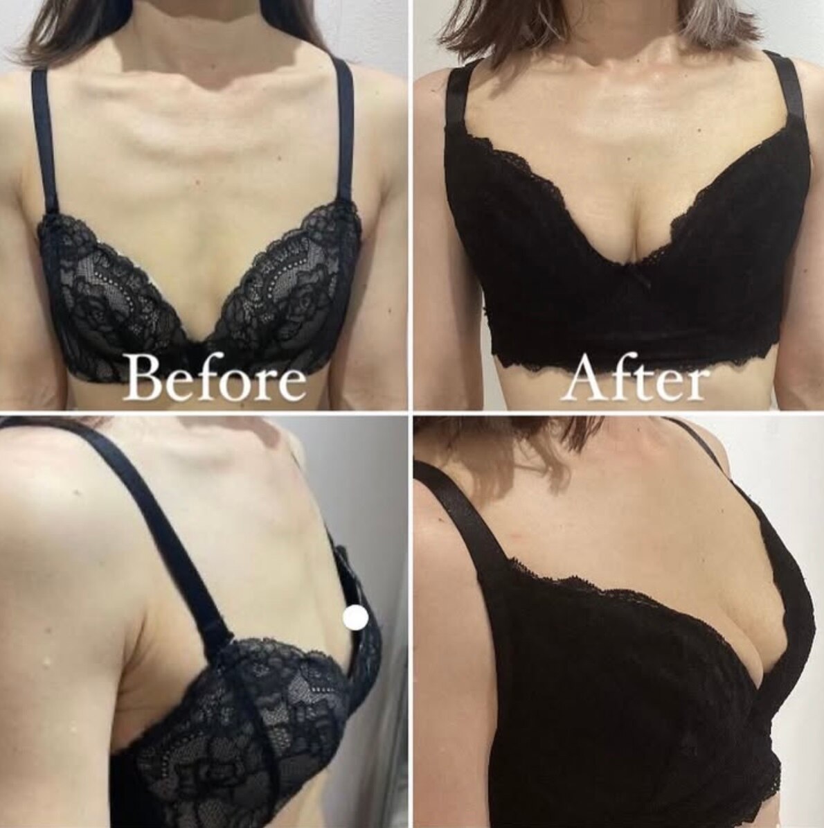 【梅田　バストケア】40歳授乳歴２回ありお客様